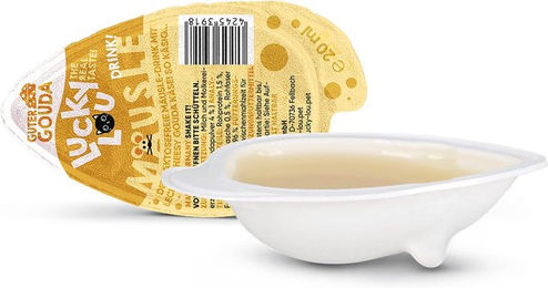 Lucky Lou Mäusle Drink-Snack für Katzen Gouda 20 ml - 26 x 28 g – Bild 1 von 2