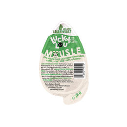 Produktbild von Lucky Lou Mäusle Leberwurst mit Huhn 13x28g Hundeleckerli
