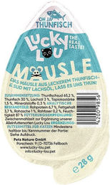 Produktbild von Lucky Lou Mäusle Leckerli Thunfisch 13x28g für Katzen