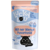Produktbild von Lucky Lou Nassfutter Katze Adult Geflügel und Fasan Light 64x125 g