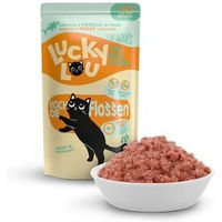 Produktbild von Lucky Lou Nassfutter Katze Adult Geflügel und Forelle 32x125 g - 32 x 125 g