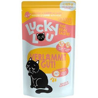 Produktbild von Lucky Lou Nassfutter Katze Adult Geflügel und Lamm Light 16x125 g
