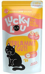 Lucky Lou Nassfutter Katze Adult Geflügel und Lamm Light 32x125 g – Bild 1 von 3