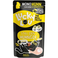 Produktbild von Lucky Lou Nassfutter Katze Adult SuperMono Huhn Getreidefrei Glutenfrei 16x125 g