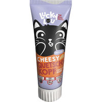 Produktbild von Lucky Lou Quetschkopf Cheesy Käse Creme für Katzen Adult 75 g - 12 x 75 g