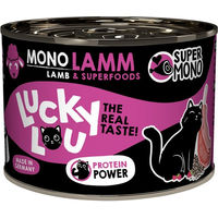 Produktbild von Lucky Lou SuperMono² Hundefutter Lamm getreidefrei monoprotein 6x200g