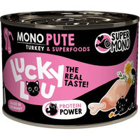 Produktbild von Lucky Lou SuperMono Katzenfutter Pute Adult Getreidefrei Monoprotein Sensitive