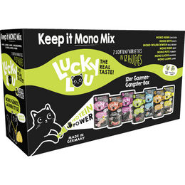 Lucky Lou SuperMono Nassfutter Mixpaket für Katzen 12x125g – Bild 1 von 1
