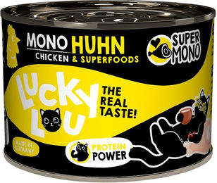 Lucky Lou SuperMono2 Hundefutter Huhn getreidefrei monoprotein 6x200g – Bild 1 von 1