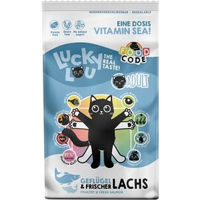 Produktbild von Lucky Lou Trockenfutter für Katzen Adult Geflügel und Lachs getreidefrei glutenfrei 1,7 kg - 2 x 1,7 kg