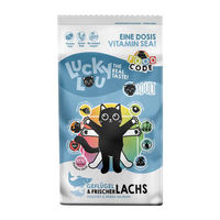 Produktbild von Lucky Lou Trockenfutter für Katzen Adult Geflügel und Lachs getreidefrei glutenfrei 340 g - 340 g