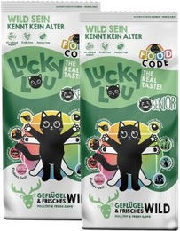 Lucky Lou Trockenfutter Katze Senior Geflügel und Wild getreidefrei 2x3 kg - 2 x 3 kg – Bild 1 von 2