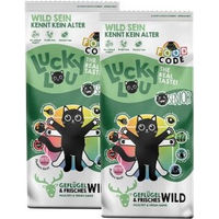 Produktbild von Lucky Lou Trockenfutter Katze Senior Geflügel und Wild getreidefrei 2x3 kg - 2 x 3 kg