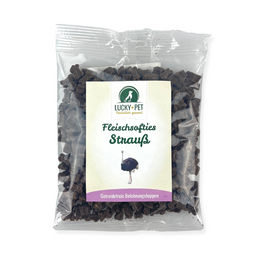 Produktbild von Lucky-Pet Fleischsofties Belohnungssnack Strauß Getreidefrei und Glutenfrei 200 g