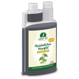 Lucky-Pet Hanföl 250 ml Veganes Haut-Fell-Supplement für Hunde Katzen und Pferde – Bild 1 von 2