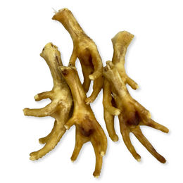 Produktbild von Lucky-Pet Hühnerfüße ohne Krallen Kausnack für Hunde Monoprotein Sensitive 250 g