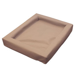 Produktbild von Lucky-Pet Hundebett Kvadro aus Kunstleder in Natur Beige 100 x 85 cm