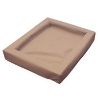 Produktbild von Lucky-Pet Hundebett Kvadro aus Kunstleder in Natur Beige 100 x 85 cm