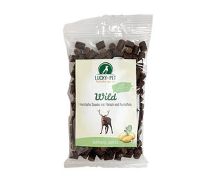 Produktbild von Lucky-Pet Kartoffel-Softies mit Wild und Geflügel getreidefrei und glutenfrei 200 g