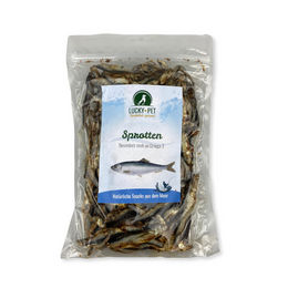 Produktbild von Lucky-Pet Kausnack Sprotten für Welpen Monoprotein ohne Farb- und Aromastoffe 250 g