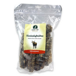 Produktbild von Lucky-Pet Naturkauartikel Luftröhrenstücke vom Rind Monoprotein zur Zahnpflege 500 g