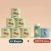 Produktbild von Lucky-Pet Premium Magenpulver 6er Set