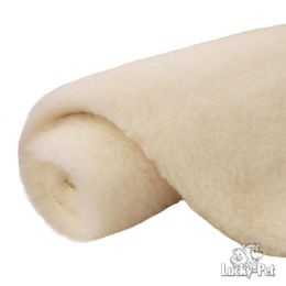 Produktbild von Lucky-Pet Premium Supervlies Hundedecke aus Fleece in Beige 150 x 100 cm