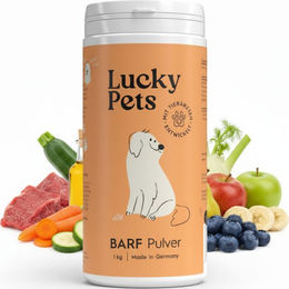 Lucky-Pet Seealgenmehl Barf Pulver Futtertopping für Hunde zur Nahrungsergänzung mit Vitaminen und Mineralien 1000g – Bild 1 von 3