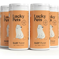 Produktbild von Lucky-Pet Seealgenmehl Barf Pulver Hund Futtertopping zur Nahrungsergänzung für Haut Fell und Gelenke 1000g
