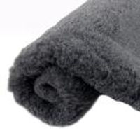 Produktbild von Lucky-Pet Supervlies Hundedecke aus Fleece, 100 x 75 cm, anthrazit/grau, hypoallergen
