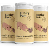 Produktbild von Lucky-Pet Vitamin B Komplex Tabletten für Hunde zur Unterstützung von Immunsystem, Haut und Fell
