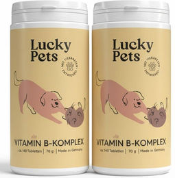 Lucky-Pet Vitamin Komplex Tabletten zur Immunstärkung sowie für Haut und Fell für Hunde – Bild 1 von 4