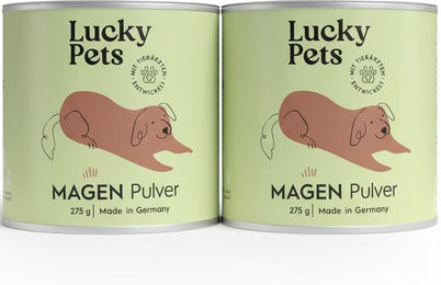 Lucky Pets Magenpulver Futtertopping für Hunde zur Magen-Darm-Unterstützung mit Ulmenrinde 550g – Bild 1 von 2