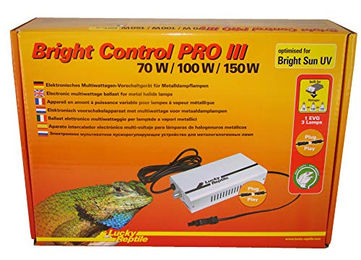 Lucky Reptile Bright Control PRO III Multiwatt-Vorschaltgerät für Metalldampflampen Weiß 150 Watt – Bild 1 von 5