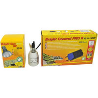 Produktbild von Lucky Reptile Bright Sun UV 35 W UVB-Kompaktlampe Komplettset Desert Schwarz