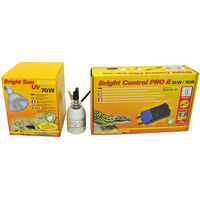 Produktbild von Lucky Reptile Bright Sun UV 70 W UVB-Kompaktlampe Desert Komplettset Schwarz