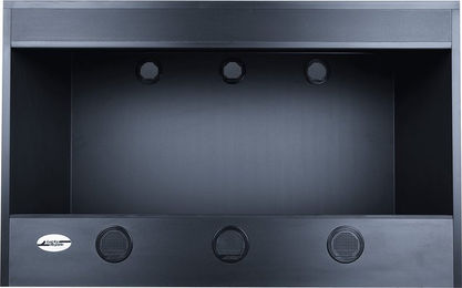 Produktbild von Lucky Reptile Iso Terrarium schwarz 80 x 50 x 50 cm