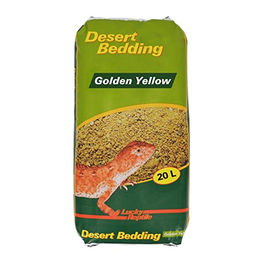 Lucky Reptile Lehm-Sand Bodengrund Gelb 20 l für Wüstenterrarien und Reptilien wie Bartagamen oder Leopardgeckos - 20 l – Bild 1 von 5