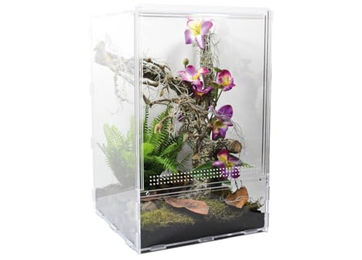 Lucky Reptile LifeTarrium Terrarium aus Acryl für Reptilien 30 x 30 x 45 cm – Bild 1 von 4