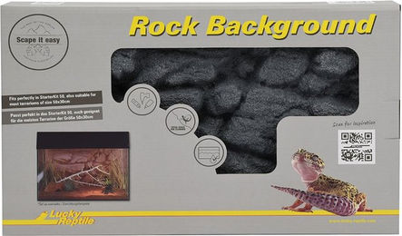 Lucky Reptile Rückwand Rock Background Basalt Grey für Echsen 48x29 cm – Bild 1 von 3