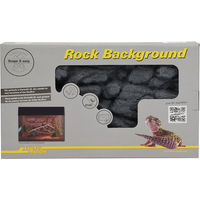 Produktbild von Lucky Reptile Rückwand Rock Background Basalt Grey für Echsen 48x29 cm