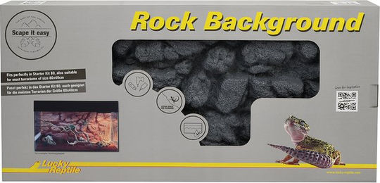 Lucky Reptile Rückwand Rock Background Basalt Grey für Echsen 78x38 cm – Bild 1 von 4