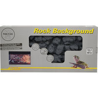 Produktbild von Lucky Reptile Rückwand Rock Background Basalt Grey für Echsen 78x38 cm