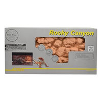Produktbild von Lucky Reptile Scape it Easy 3D-Rückwand Rocky Canyon Outback Red für Reptilien-Starterkits 80 cm