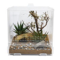 Produktbild von Lucky Reptile Terrarium aus Acryl für Reptilien 20 x 20 x 20 cm