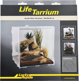 Lucky Reptile Terrarium aus Acryl für Reptilien 30x30x30cm – Bild 1 von 4
