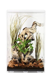 Lucky Reptile Terrarium aus Acryl für Reptilien und Echsen 15 x 15 x 25 cm – Bild 1 von 2
