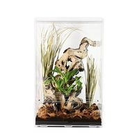 Produktbild von Lucky Reptile Terrarium aus Acryl für Reptilien und Echsen 15 x 15 x 25 cm