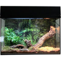 Produktbild von Lucky Reptile Terrarium Starter Kit für Vogelspinnen und Skorpione 50 cm Schwarz