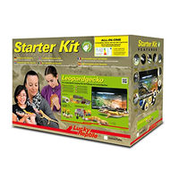 Produktbild von Lucky Reptile Terrarium Starter Kit Leopardgecko Wüste Schwarz 80 cm - 1 Stk.